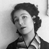 『色ざんげ』を書いた頃の宇野千代 ※「パブリックドメインの写真(根拠→)」を使用 出典:『宇野千代(新潮日本文学アルバム)』